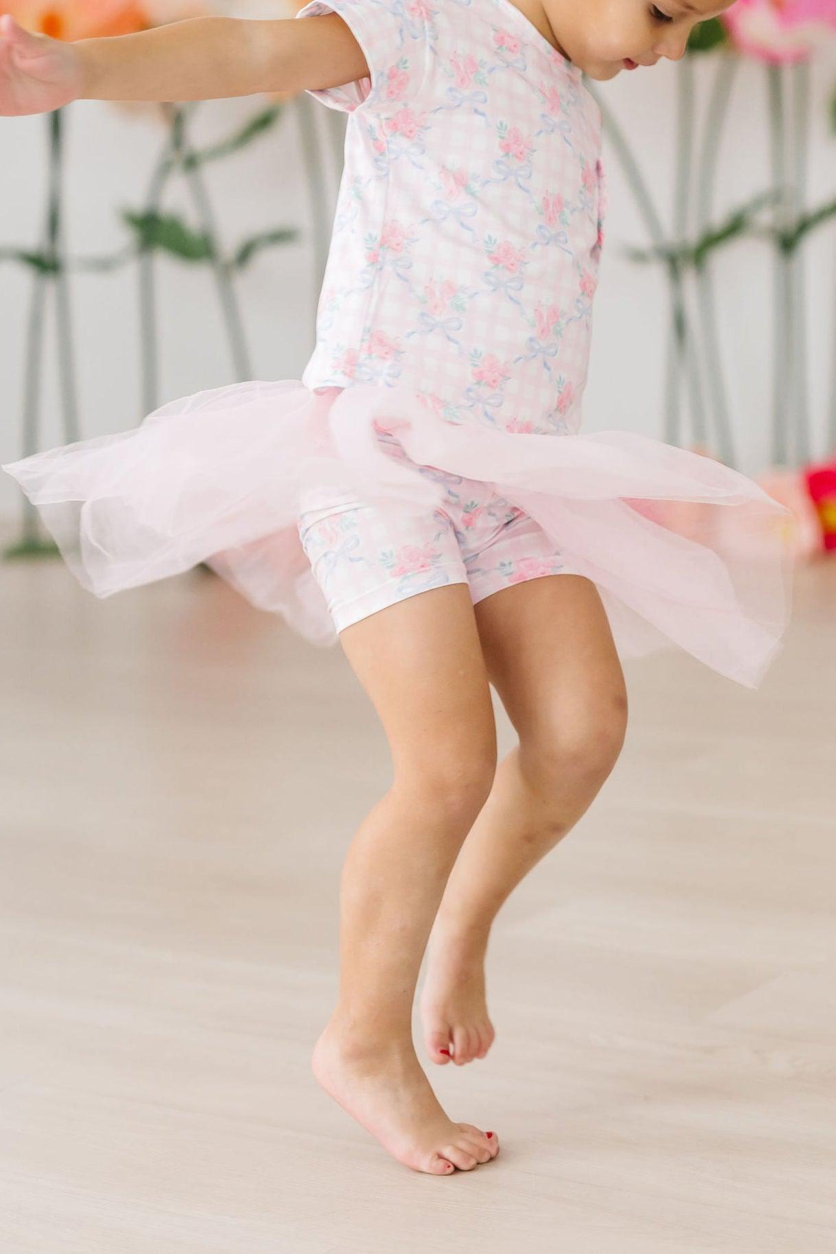 Ribbons & Roses Tutu Shorts by Mila & Rose ®