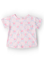 Ribbons & Roses Ruffle Pocket Tee by Mila & Rose ®