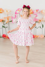 Rose Garden Smocked Ruffle Dress by Mila & Rose ®
