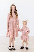 Rose Gold Velvet Sequin Dress by Mila & Rose ®
