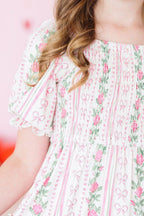 Rosebud Bows Smocked Ruffle Dress by Mila & Rose ®
