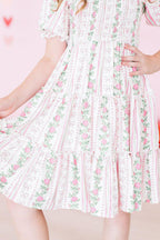 Rosebud Bows Smocked Ruffle Dress by Mila & Rose ®