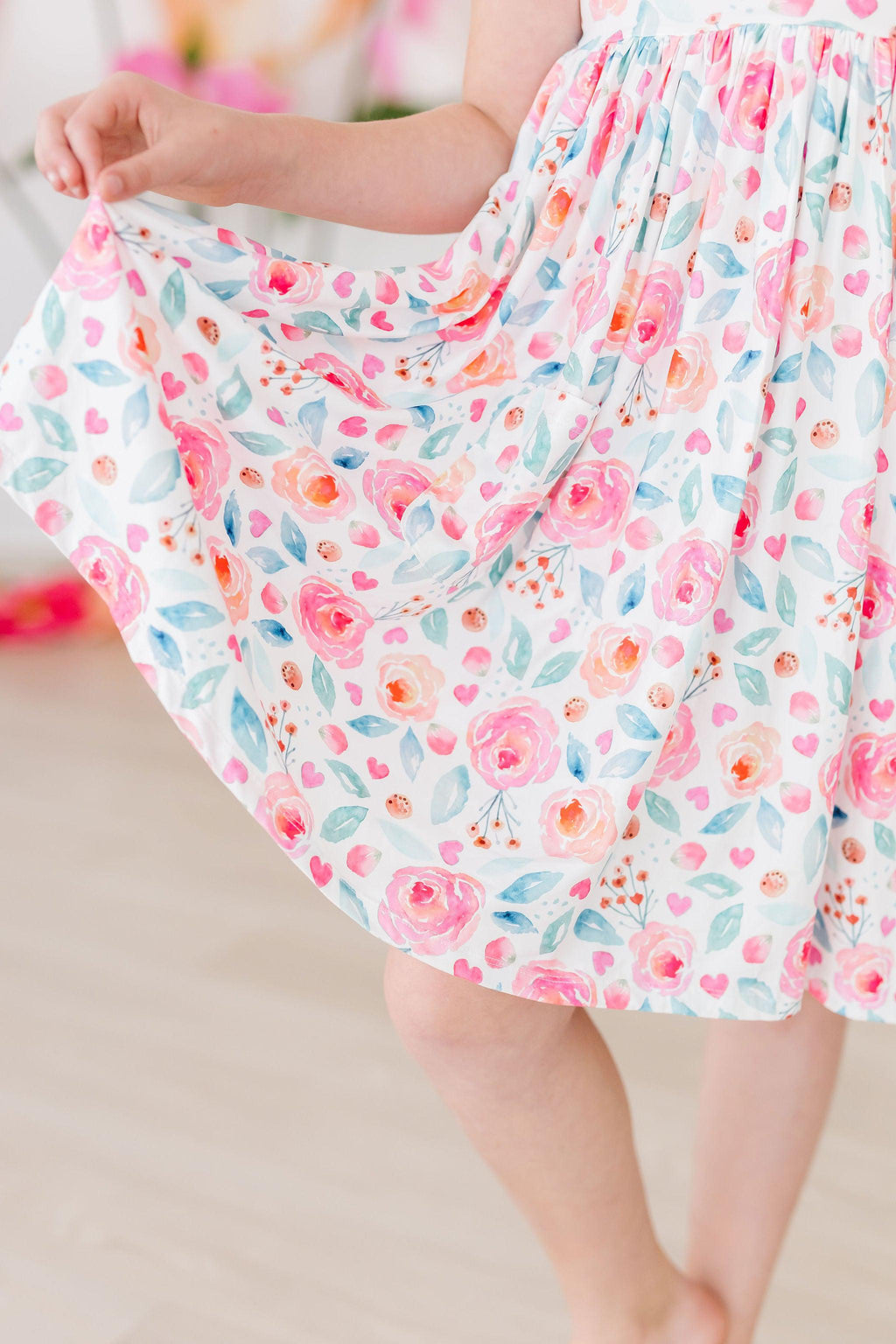 Rosettes S/S Pocket Twirl Dress by Mila & Rose ®