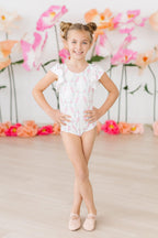 Rosie Posie S/S Flutter Sleeve Leotard by Mila & Rose ®
