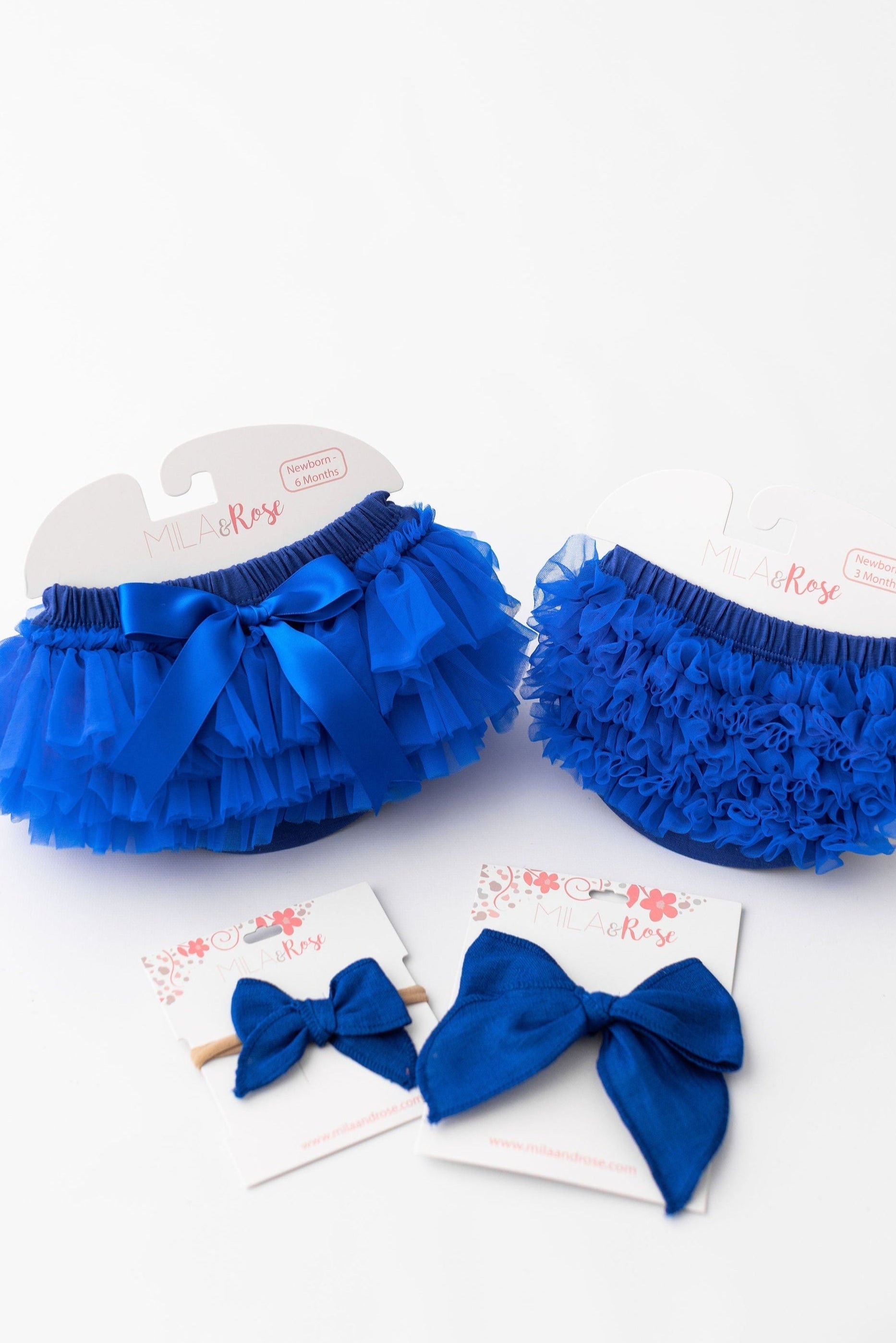 Royal Blue Ruffle Tutu Bloomer by Mila & Rose ®