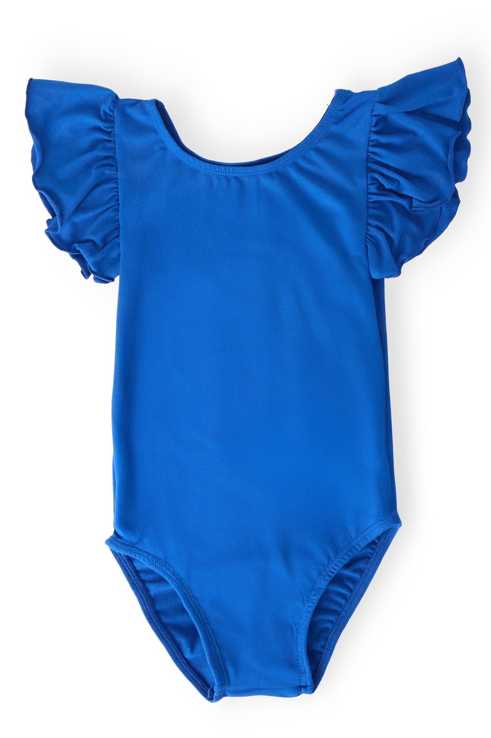 Royal Blue S/S Flutter Sleeve Leotard by Mila & Rose ®