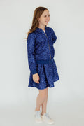 Royal Blue Sequin Twirl Skort by Mila & Rose ®