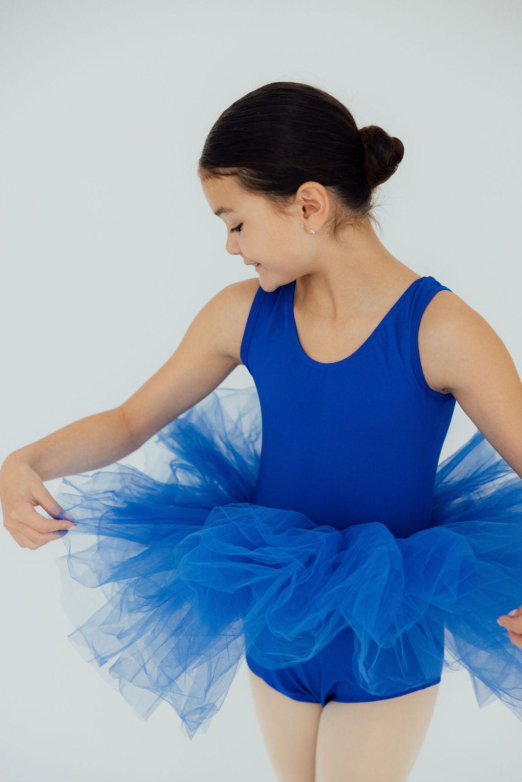 Royal Blue Tank Tutu Leotard by Mila & Rose ®