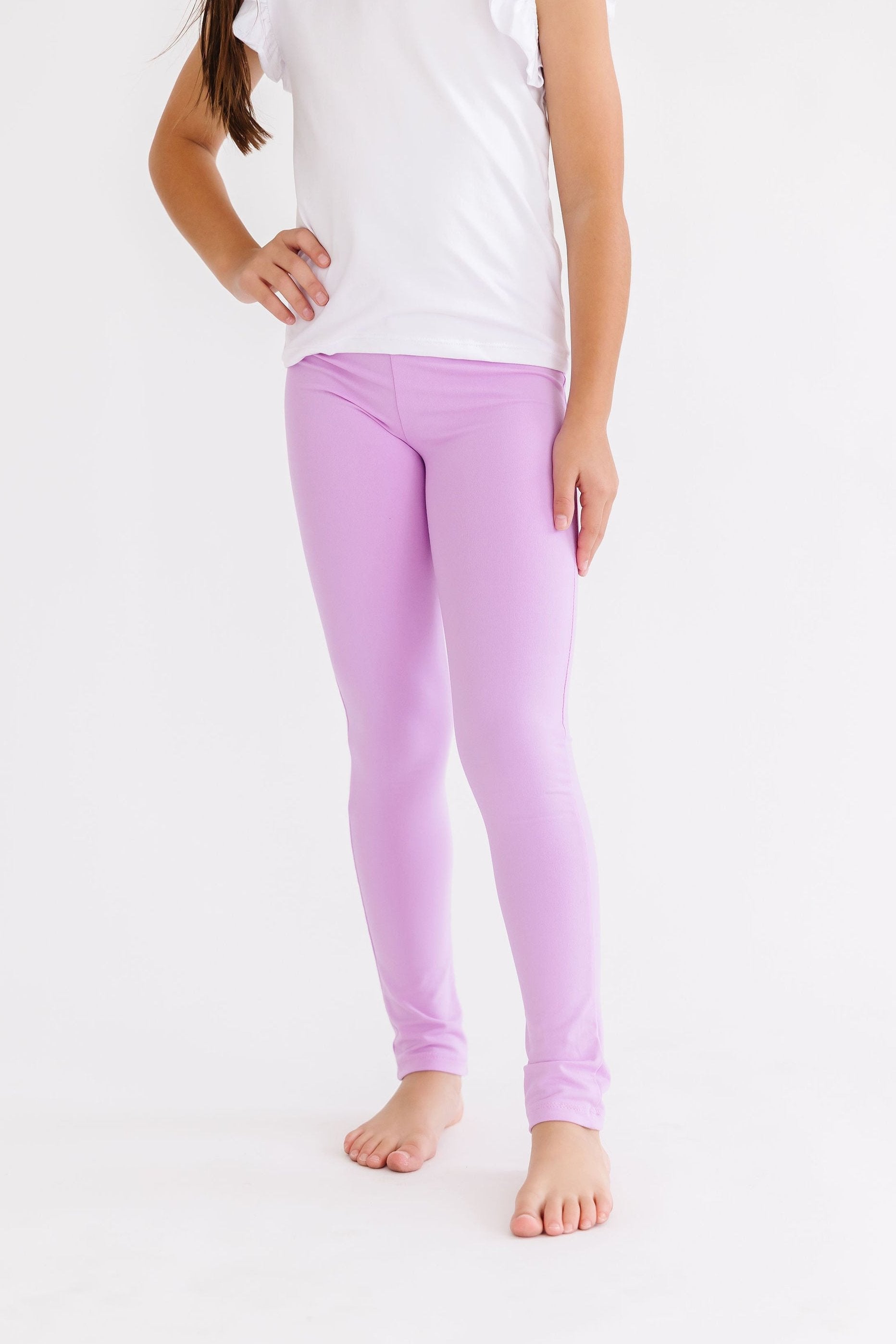 Bright Lilac Leggings by Mila & Rose ®