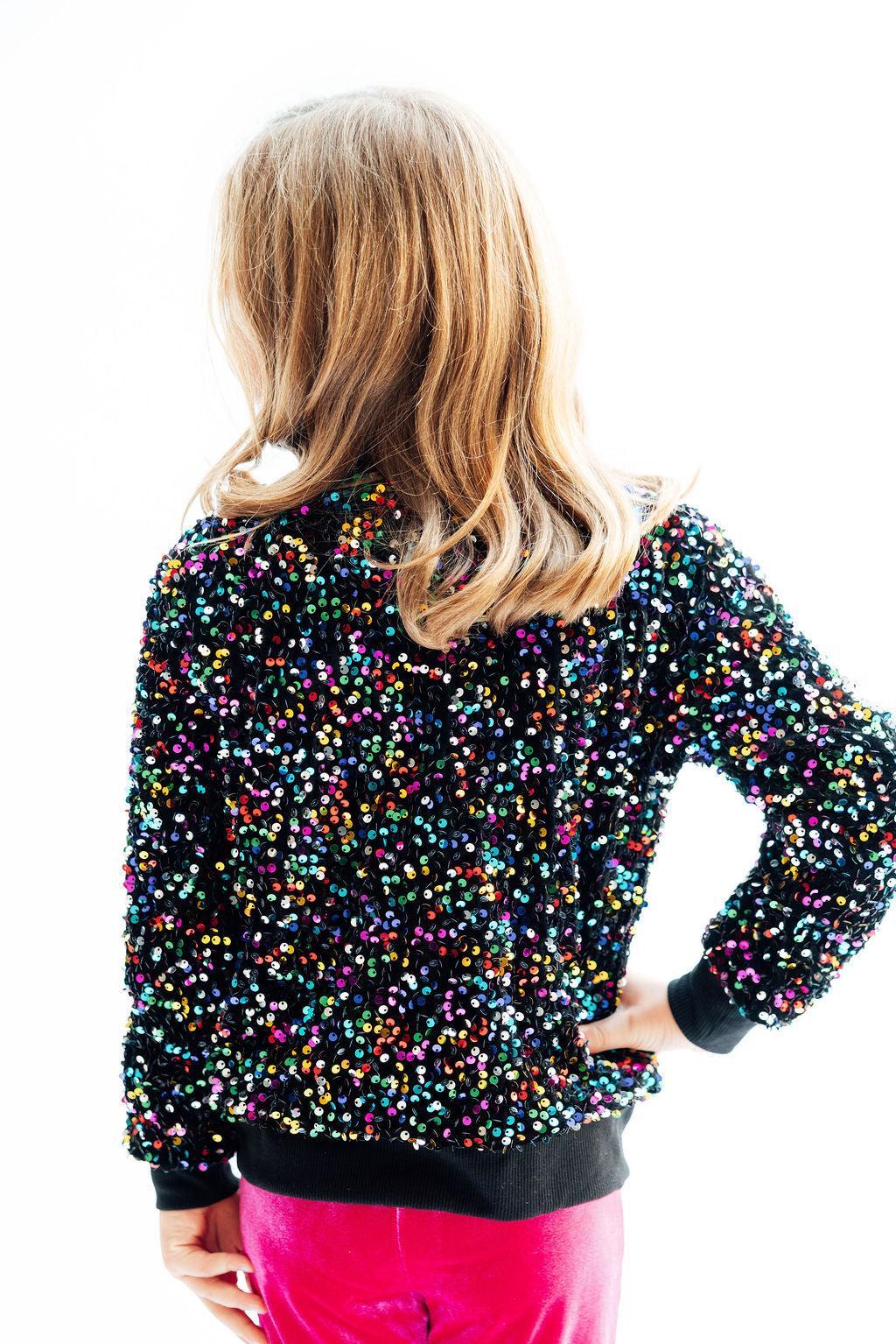 Confetti Velvet Sequin Jacket by Mila & Rose ®