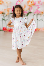 Fairy Princess Flutter Sleeve Twirl Dress by Mila & Rose ®