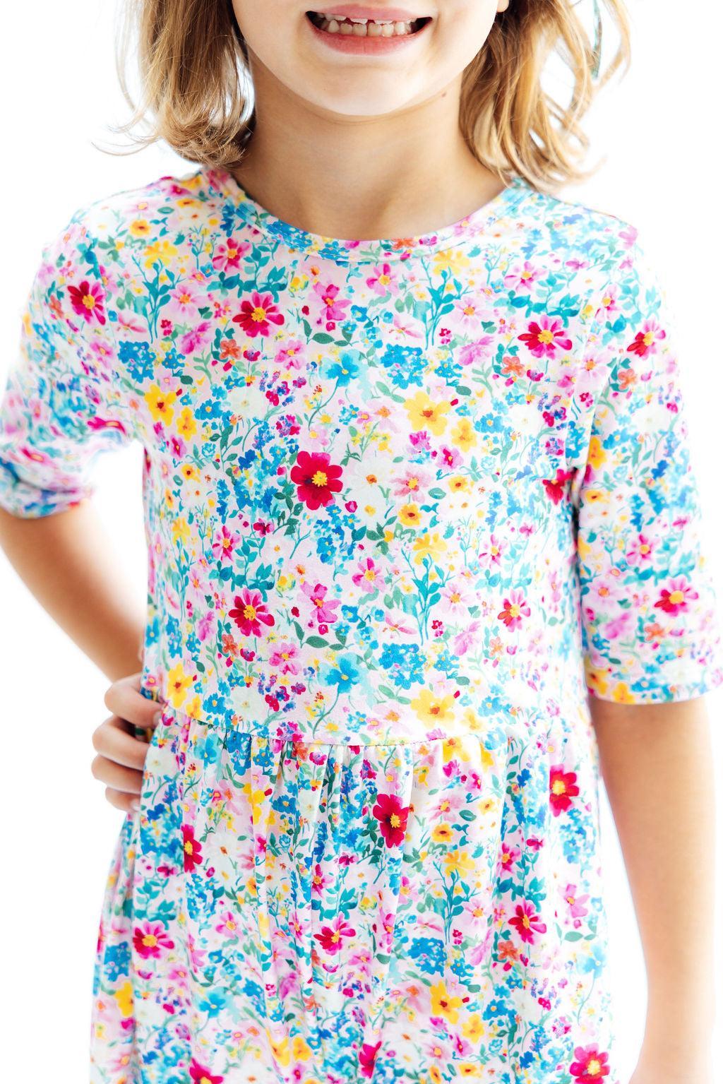 Fluttering Flowers Wide Leg Jumpsuit by Mila & Rose ®