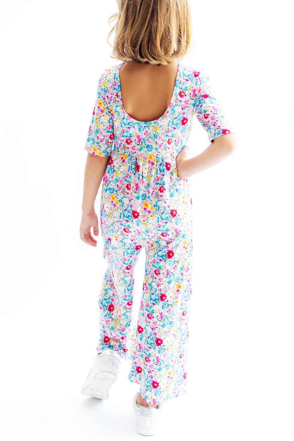 Fluttering Flowers Wide Leg Jumpsuit by Mila & Rose ®
