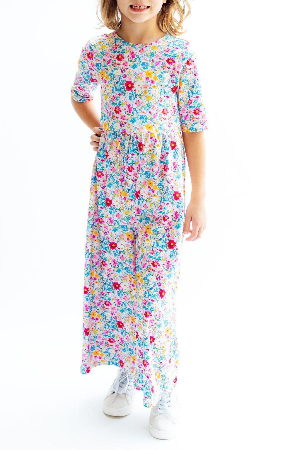 Fluttering Flowers Wide Leg Jumpsuit by Mila & Rose ®