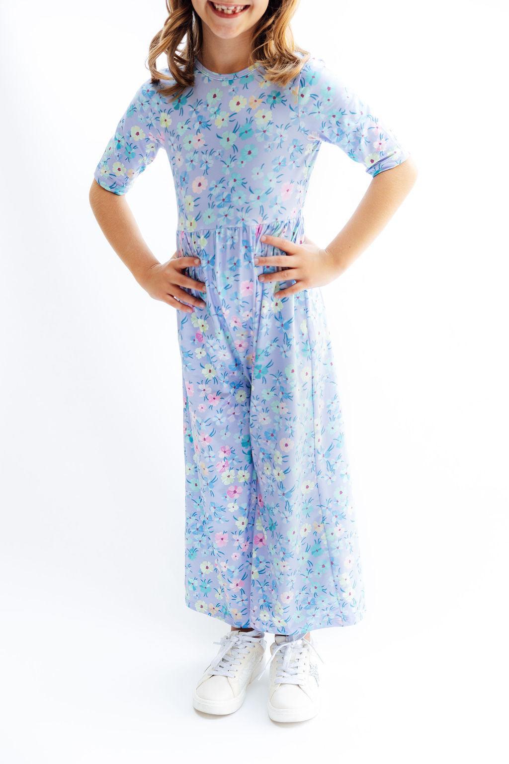 Petal Party Wide Leg Jumpsuit by Mila & Rose ®