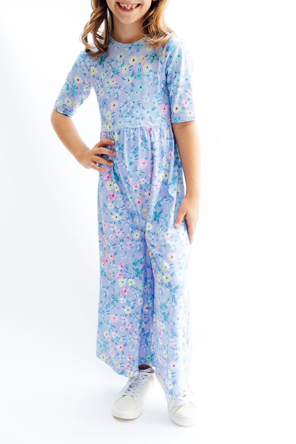 Petal Party Wide Leg Jumpsuit by Mila & Rose ®