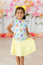 Sweet Treat S/S Ruffle Tee by Mila & Rose ®