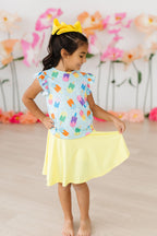 Sweet Treat S/S Ruffle Tee by Mila & Rose ®