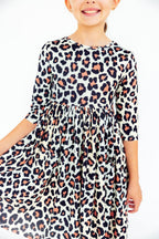 Wild One 3/4 Sleeve Pocket Twirl Dress by Mila & Rose ®