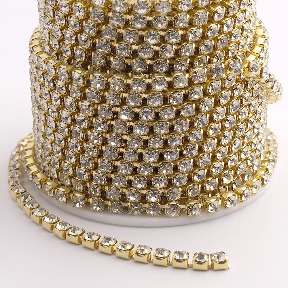 The Stardust Sparkle Claw – Premium Glass Crystal Strass Rhinestone Trim by Stardust Starlets