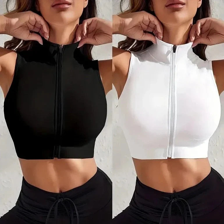 Versatile Breathable Activewear Vest Top by Femme Fit Activewear