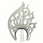 The Stardust Samba Radiance – Elegant Feathered Stage & Carnival Headdress by Stardust Starlets