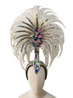 The Stardust Dionysia Masquerade Crown – Carnival & Ball Samba Headdress by Stardust Starlets