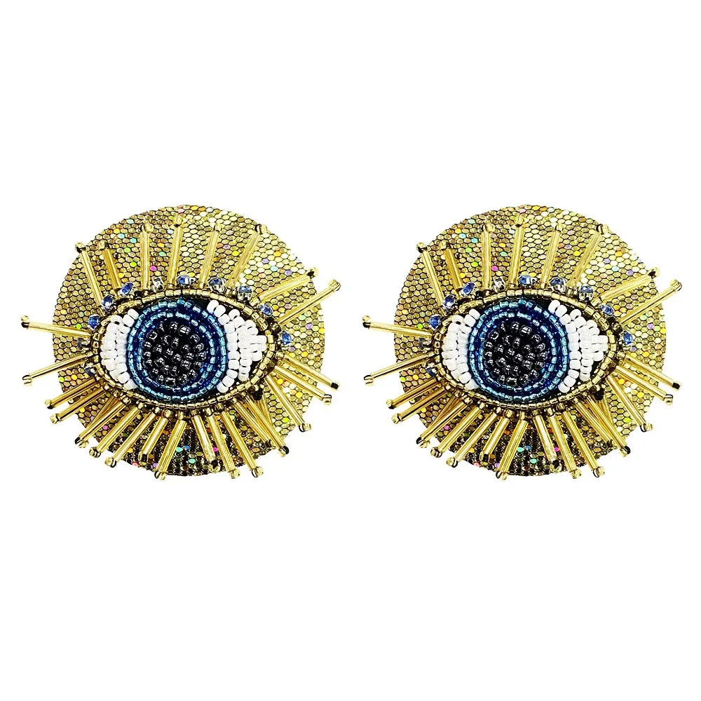The Stardust Luminary – Deluxe Floral Chain & Tassel Reusable Nipple Covers (2 Pairs) by Stardust Starlets