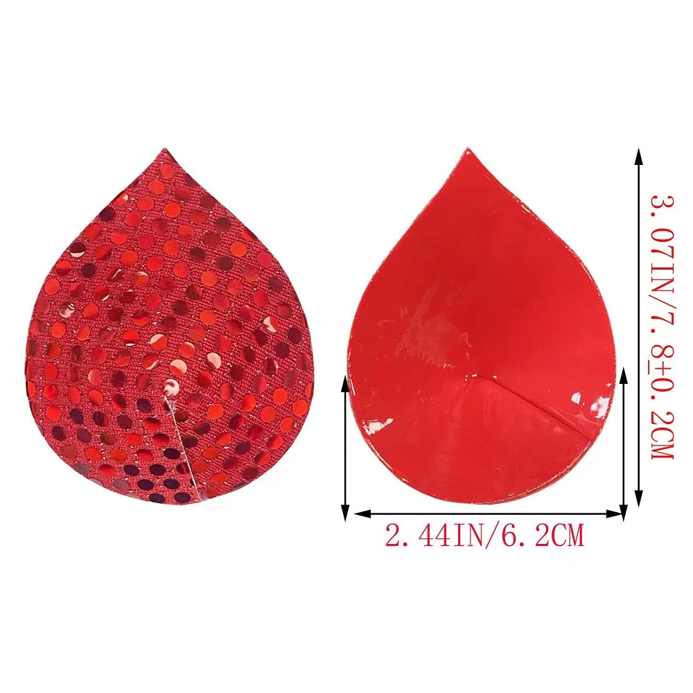 The Stardust Luminary – Deluxe Floral Chain & Tassel Reusable Nipple Covers (2 Pairs) by Stardust Starlets