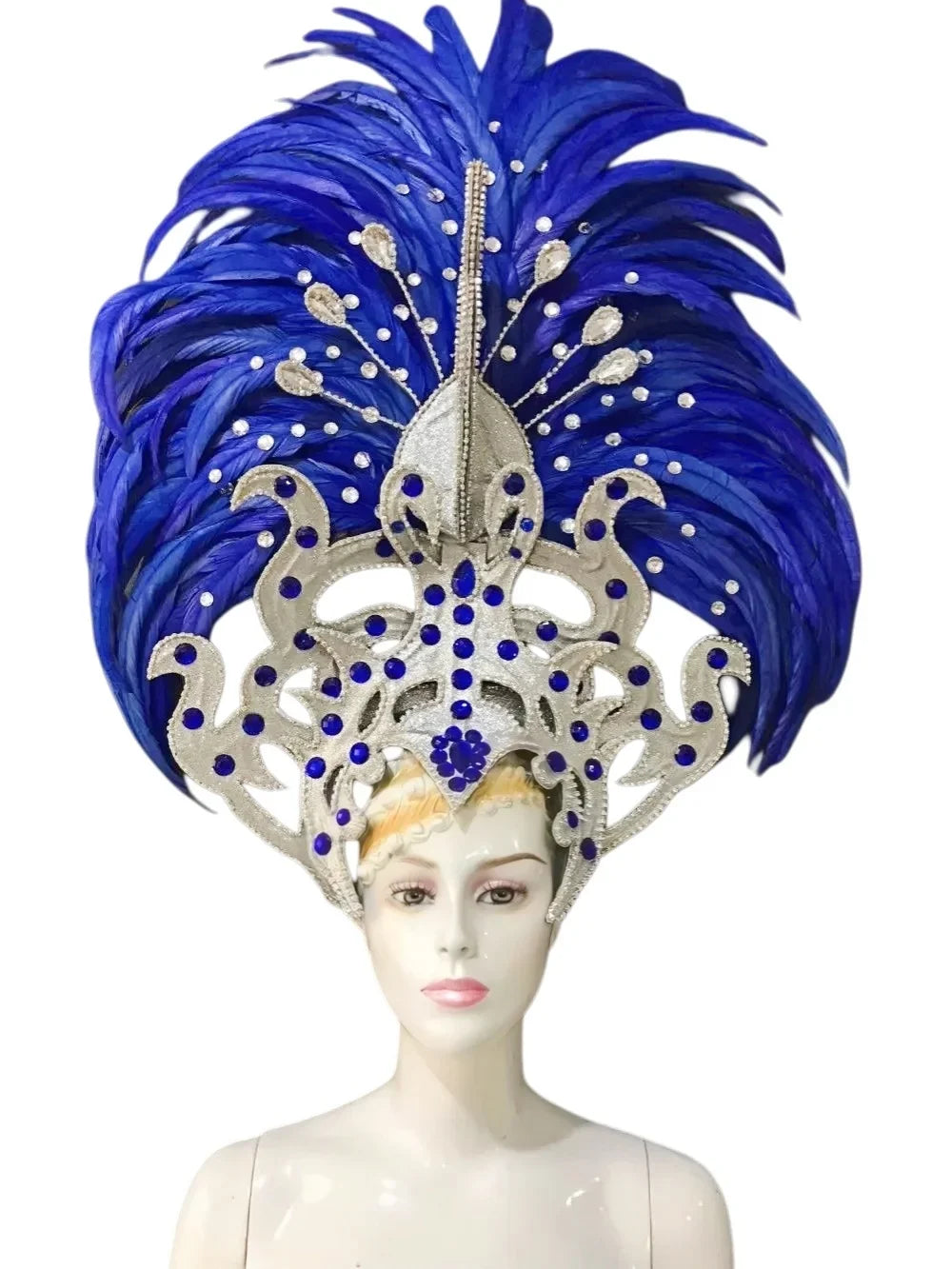 The Stardust Dionysia Masquerade Crown – Carnival & Ball Samba Headdress by Stardust Starlets