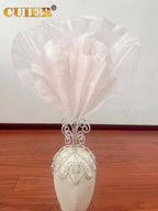 The Stardust Empress Blossom – Deluxe Crystal & Feather Carnival Headpiece Hair Jewelry by Stardust Starlets