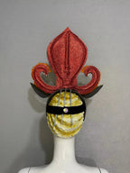 The Stardust Empress – Deluxe Feathered Samba & Carnival Crown by Stardust Starlets