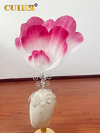 The Stardust Empress Blossom – Deluxe Crystal & Feather Carnival Headpiece Hair Jewelry by Stardust Starlets