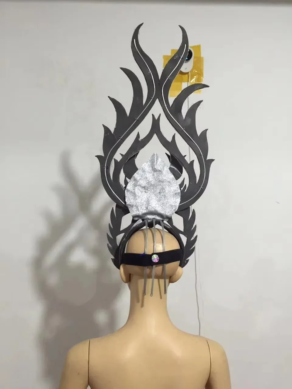 FASHIONABLE AND EXQUISITE HEADDRESS FEATHERS SAMBA DANCE CARNIVAL HALLOWEEN PARTY LATIN DANCE BAR PERFORMANCE HAT MASQUERADE by Stardust Starlets
