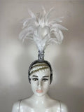 The Stardust Empress – Deluxe Feathered Samba & Carnival Crown by Stardust Starlets