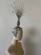 The Stardust Aurora – Premium Feathered Samba Carnival Headdress by Stardust Starlets
