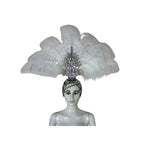 The Stardust Dionysia – Carnival & Samba Feathered Masque Ball Crown by Stardust Starlets