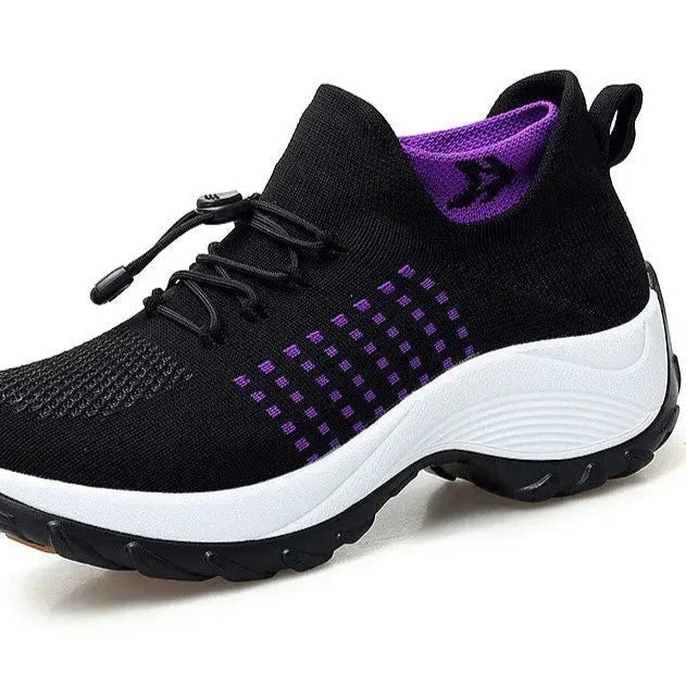 Non-Slip Fashion Sock Sneakers by Femme Fit Activewear
