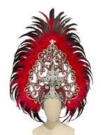 The Stardust Dionysia Masquerade Crown – Carnival & Ball Samba Headdress by Stardust Starlets
