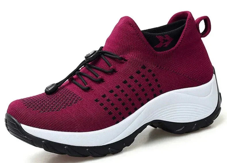 Non-Slip Fashion Sock Sneakers by Femme Fit Activewear