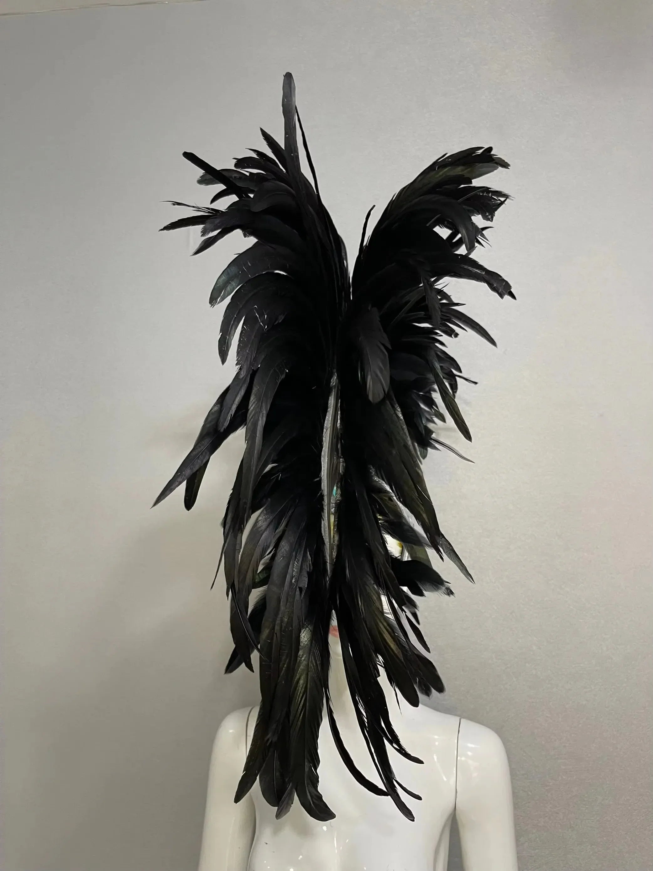 FASHIONABLE AND EXQUISITE HEADDRESS FEATHERS SAMBA DANCE CARNIVAL HALLOWEEN PARTY LATIN DANCE BAR PERFORMANCE HAT MASQUERADE by Stardust Starlets