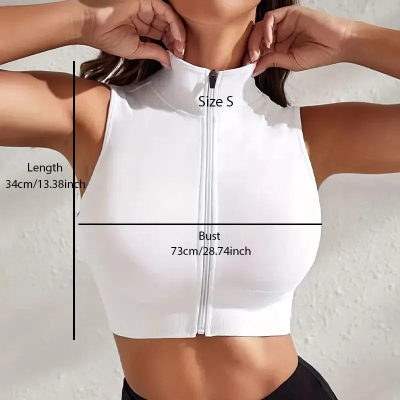 Versatile Breathable Activewear Vest Top by Femme Fit Activewear