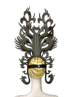 Brazil Rio Spanish Cuba Santiago Havana Venice Dionysia carnival Float Mask dress masque ball costume samba Golden Crown by Stardust Starlets