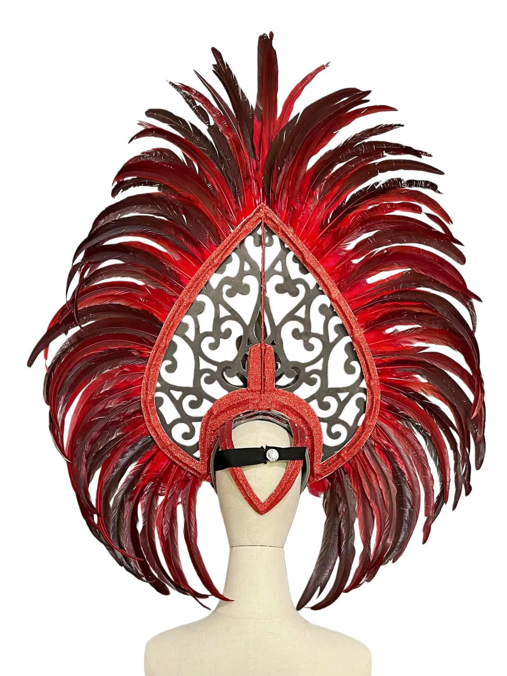 The Stardust Dionysia Masquerade Crown – Carnival & Ball Samba Headdress by Stardust Starlets