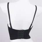 The Stardust Prism Siren – Glitter Crystal Bustier Corset Crop Top by Stardust Starlets