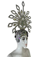 The Stardust Dionysia – Silver Starburst Carnival & Masque Ball Crown by Stardust Starlets