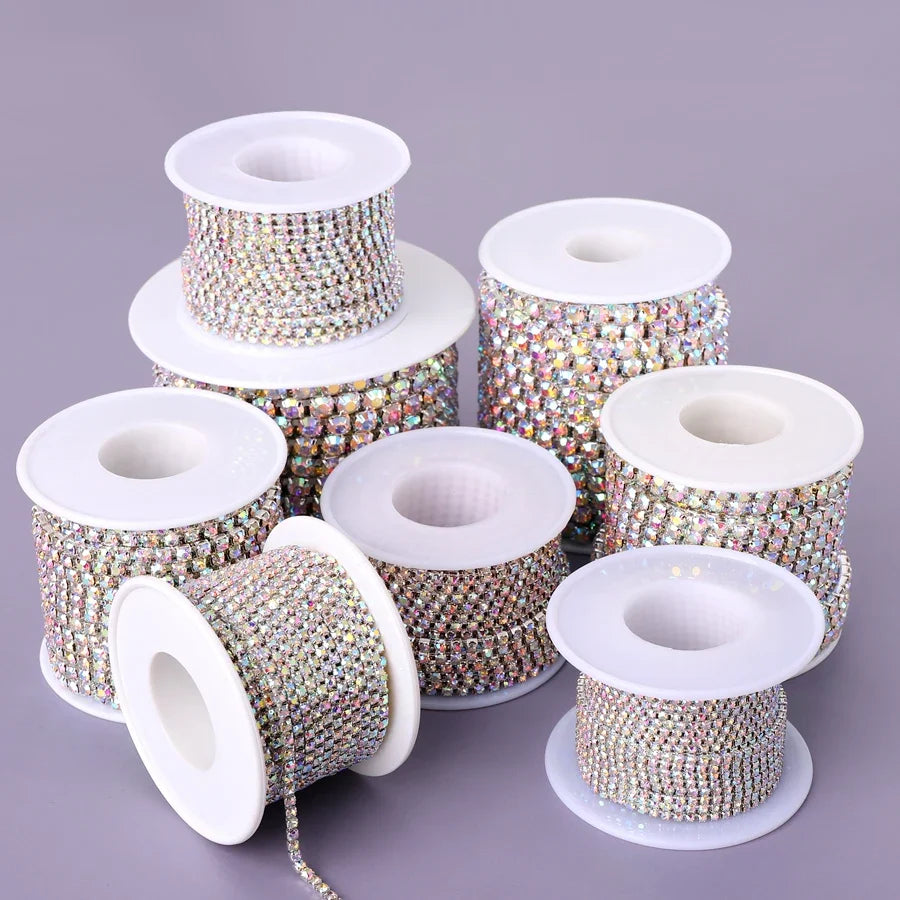 The Stardust Sparkle Claw – Premium Glass Crystal Strass Rhinestone Trim by Stardust Starlets