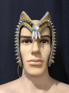 The Stardust Empress – Deluxe Feathered Samba & Carnival Crown by Stardust Starlets