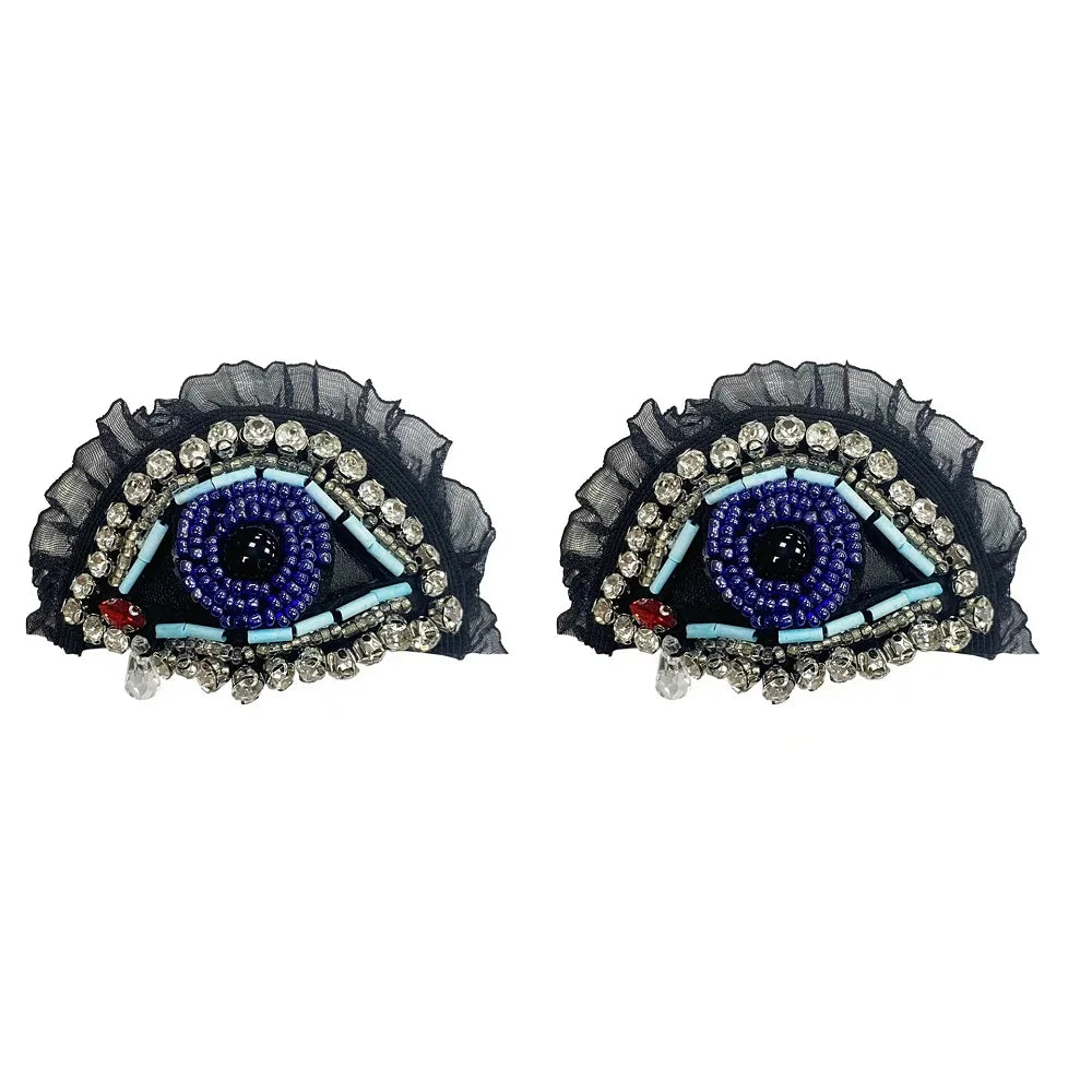 The Stardust Luminary – Deluxe Floral Chain & Tassel Reusable Nipple Covers (2 Pairs) by Stardust Starlets