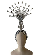 The Stardust Aurora – Premium Feathered Samba Carnival Headdress by Stardust Starlets